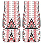 Aotearoa Taniko Car Mats Niho Taniwha Purapura Whetu Mix Poutama