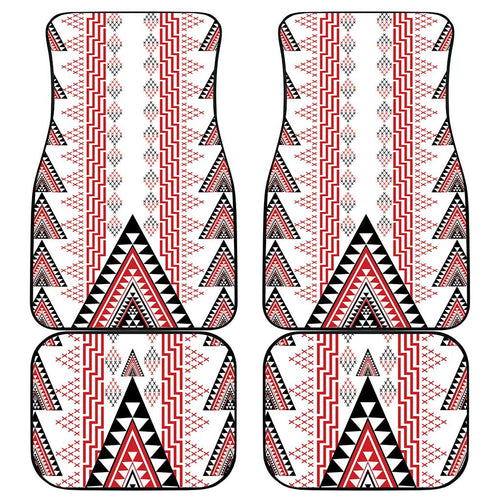 Aotearoa Taniko Car Mats Niho Taniwha Purapura Whetu Mix Poutama