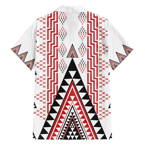 Aotearoa Taniko Family Matching Short Sleeve Bodycon Dress and Hawaiian Shirt Niho Taniwha Purapura Whetu Mix Poutama