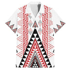 Aotearoa Taniko Hawaiian Shirt Niho Taniwha Purapura Whetu Mix Poutama