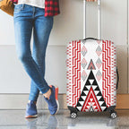 Aotearoa Taniko Luggage Cover Niho Taniwha Purapura Whetu Mix Poutama