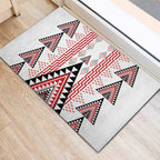Aotearoa Taniko Rubber Doormat Niho Taniwha Purapura Whetu Mix Poutama