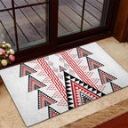 Aotearoa Taniko Rubber Doormat Niho Taniwha Purapura Whetu Mix Poutama