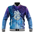 New Zealand Matariki Baseball Jacket Aotearoa Maori New Year Manaia Galaxy Vibes