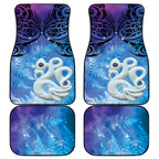 New Zealand Matariki Car Mats Aotearoa Maori New Year Manaia Galaxy Vibes