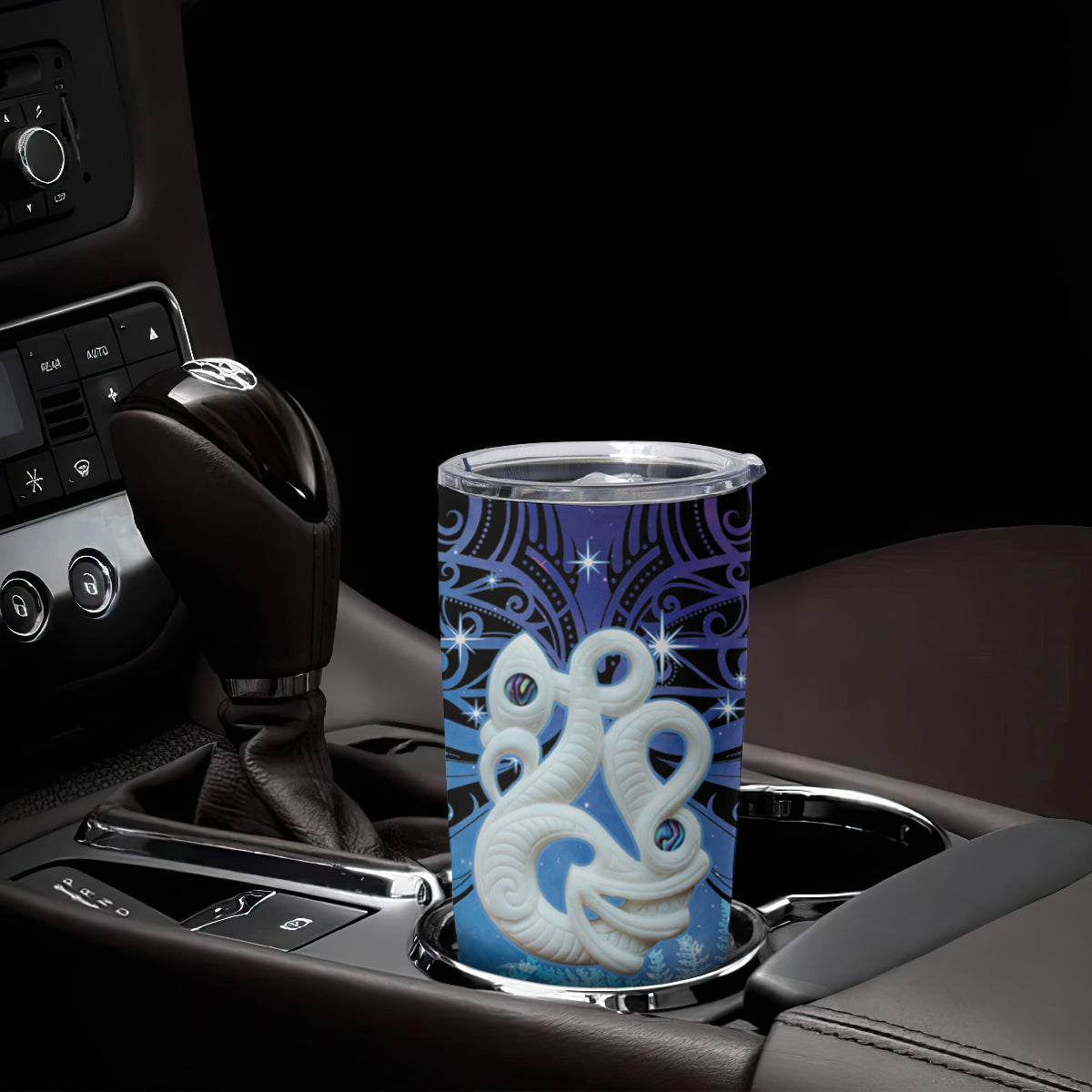 New Zealand Matariki Tumbler Cup Aotearoa Maori New Year Manaia Galaxy Vibes