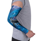 Paikea New Zealand Matariki Arm Sleeves Humpback Whale Taniko Motifs Ocean Vibes