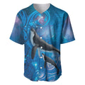 Paikea New Zealand Matariki Baseball Jersey Humpback Whale Taniko Motifs Ocean Vibes
