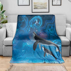 Paikea New Zealand Matariki Blanket Humpback Whale Taniko Motifs Ocean Vibes