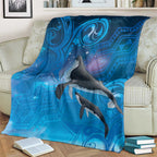 Paikea New Zealand Matariki Blanket Humpback Whale Taniko Motifs Ocean Vibes