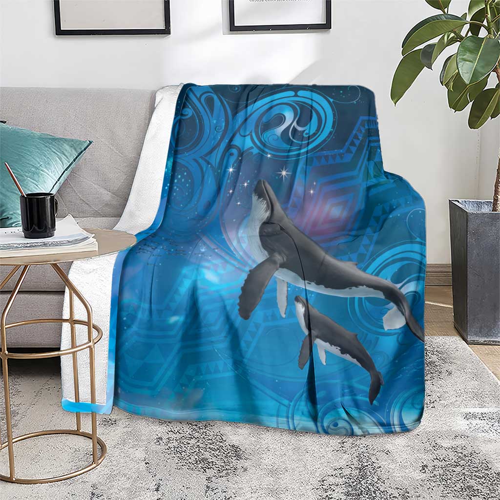 Paikea New Zealand Matariki Blanket Humpback Whale Taniko Motifs Ocean Vibes