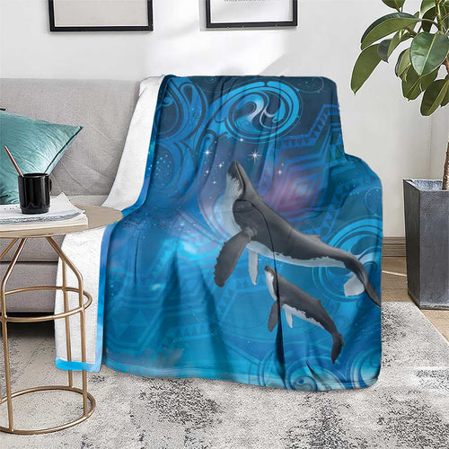 Paikea New Zealand Matariki Blanket Humpback Whale Taniko Motifs Ocean Vibes
