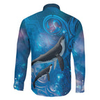 Paikea New Zealand Matariki Family Matching Mermaid Dress and Hawaiian Shirt Humpback Whale Taniko Motifs Ocean Vibes