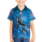 Paikea New Zealand Matariki Hawaiian Shirt Humpback Whale Taniko Motifs Ocean Vibes