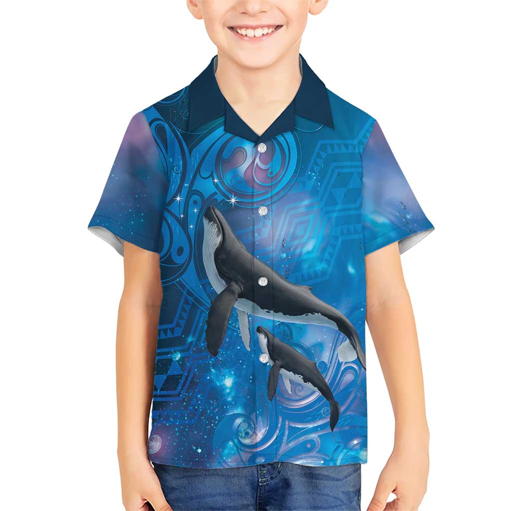 Paikea New Zealand Matariki Hawaiian Shirt Humpback Whale Taniko Motifs Ocean Vibes