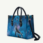 Paikea New Zealand Matariki Leather Bag Humpback Whale Taniko Motifs Ocean Vibes