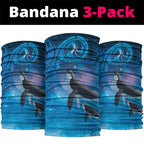 Paikea New Zealand Matariki Neck Gaiter Humpback Whale Taniko Motifs Ocean Vibes