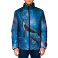 Paikea New Zealand Matariki Padded Jacket Humpback Whale Taniko Motifs Ocean Vibes