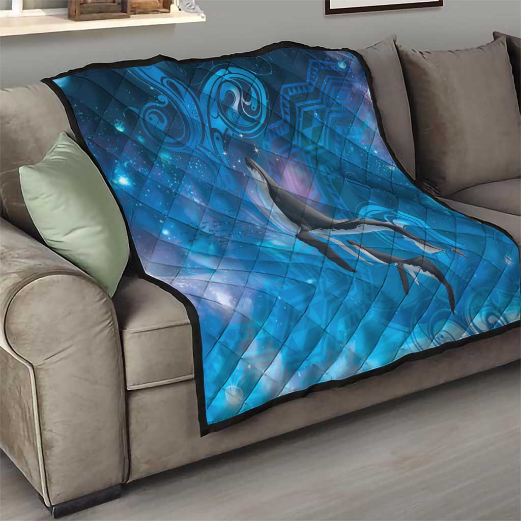 Paikea New Zealand Matariki Quilt Humpback Whale Taniko Motifs Ocean Vibes