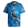 Paikea New Zealand Matariki Rugby Jersey Humpback Whale Taniko Motifs Ocean Vibes