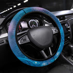 Paikea New Zealand Matariki Steering Wheel Cover Humpback Whale Taniko Motifs Ocean Vibes