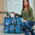 Paikea New Zealand Matariki Travel Bag Humpback Whale Taniko Motifs Ocean Vibes