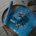 Paikea New Zealand Matariki Wrapping Paper Humpback Whale Taniko Motifs Ocean Vibes
