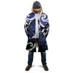 Piwakawaka New Zealand Matariki Cloak Maori New Year Silver Fern Purple Galaxy