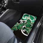 Piwakawaka New Zealand Matariki Car Mats Maori New Year Silver Fern Green Galaxy