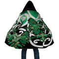 Piwakawaka New Zealand Matariki Cloak Maori New Year Silver Fern Green Galaxy