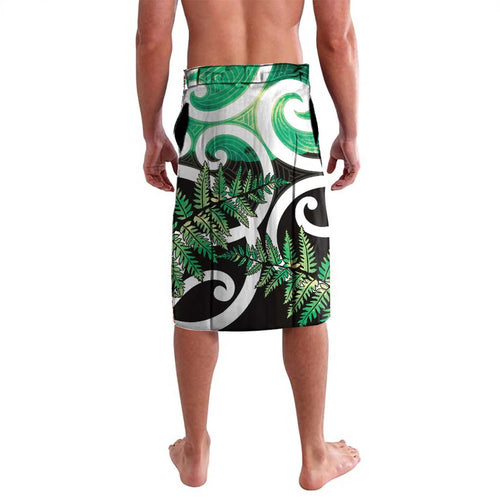 Piwakawaka New Zealand Matariki Lavalava Maori New Year Silver Fern Green Galaxy