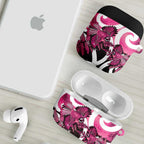 Piwakawaka New Zealand Matariki AirPods Case Maori New Year Silver Fern Pink Galaxy