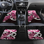 Piwakawaka New Zealand Matariki Car Mats Maori New Year Silver Fern Pink Galaxy