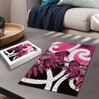 Piwakawaka New Zealand Matariki Puzzle Maori New Year Silver Fern Pink Galaxy