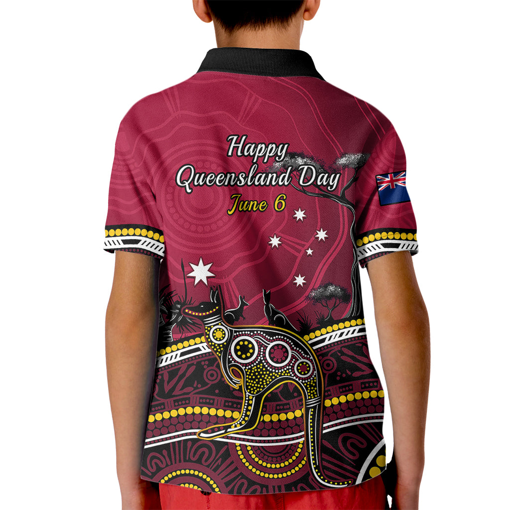 june-6-queensland-day-kid-polo-shirt-australian-aboriginal-art