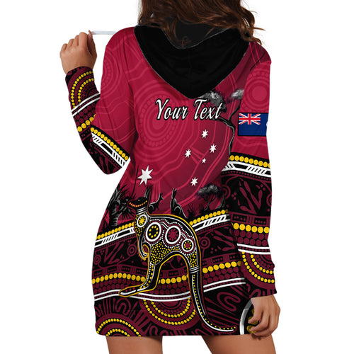 personalised-june-6-queensland-day-hoodie-dress-australian-aboriginal-art