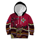personalised-june-6-queensland-day-kid-hoodie-australian-aboriginal-art