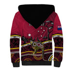 personalised-june-6-queensland-day-sherpa-hoodie-australian-aboriginal-art