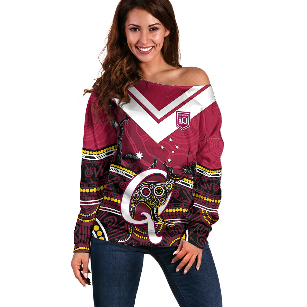 qld-maroons-rugby-off-shoulder-sweater-go-queensland-kangaroo-indigenous