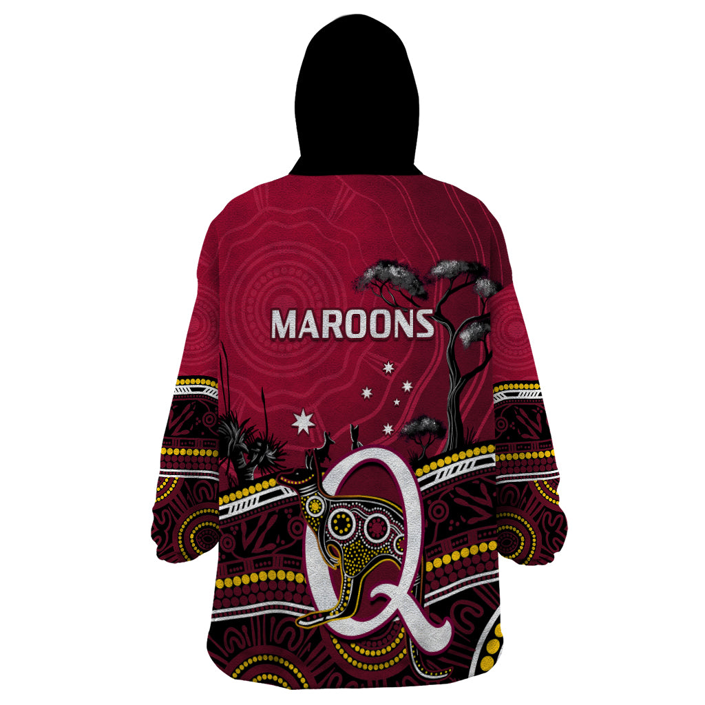qld-maroons-rugby-wearable-blanket-hoodie-go-queensland-kangaroo-indigenous