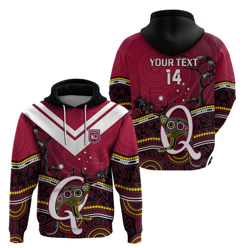 personalised-qld-maroons-rugby-hoodie-go-queensland-kangaroo-indigenous