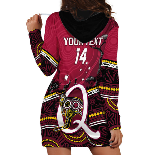 personalised-qld-maroons-rugby-hoodie-dress-go-queensland-kangaroo-indigenous