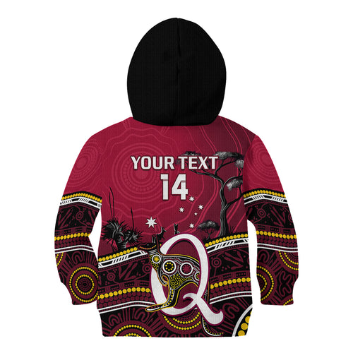 personalised-qld-maroons-rugby-kid-hoodie-go-queensland-kangaroo-indigenous