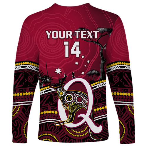 personalised-qld-maroons-rugby-long-sleeve-shirt-go-queensland-kangaroo-indigenous