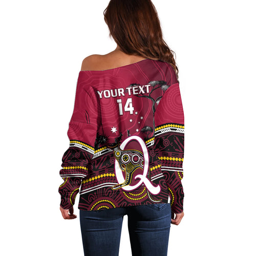 personalised-qld-maroons-rugby-off-shoulder-sweater-go-queensland-kangaroo-indigenous