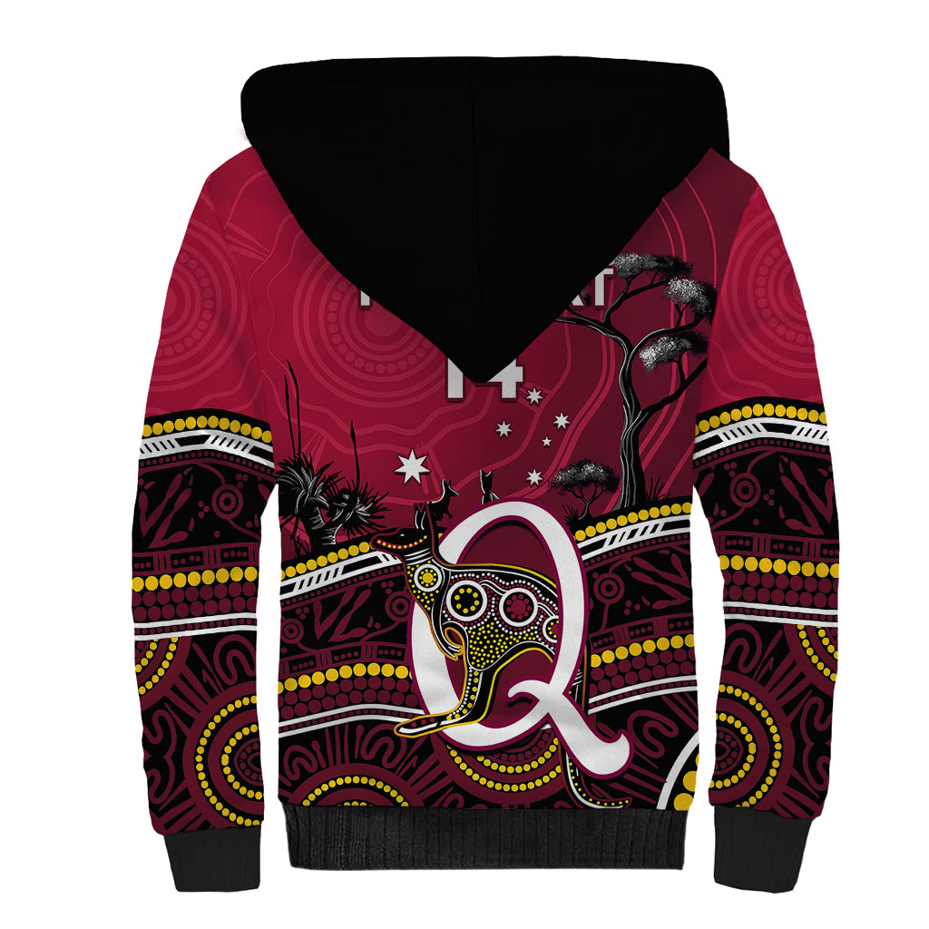 personalised-qld-maroons-rugby-sherpa-hoodie-go-queensland-kangaroo-indigenous