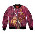 Personalised Lions Football And Broncos Rugby Bomber Jacket Sporty Version