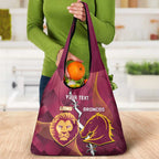 Personalised Lions Football And Broncos Rugby Grocery Bag Sporty Version