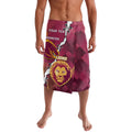 Personalised Lions Football And Broncos Rugby Lavalava Sporty Version