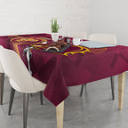 Personalised Lions Football And Broncos Rugby Tablecloth Sporty Version
